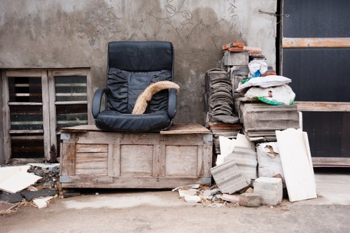Customer preparing for furniture clearance