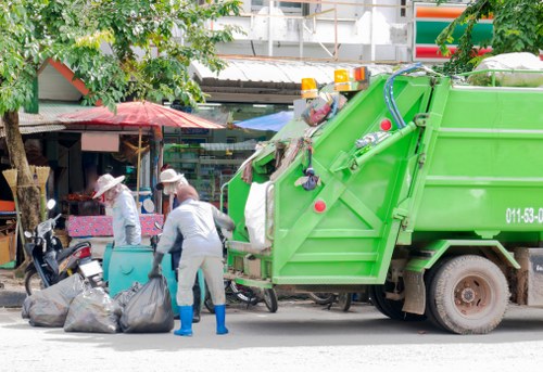 On-site review of waste handling operations in Plumstead